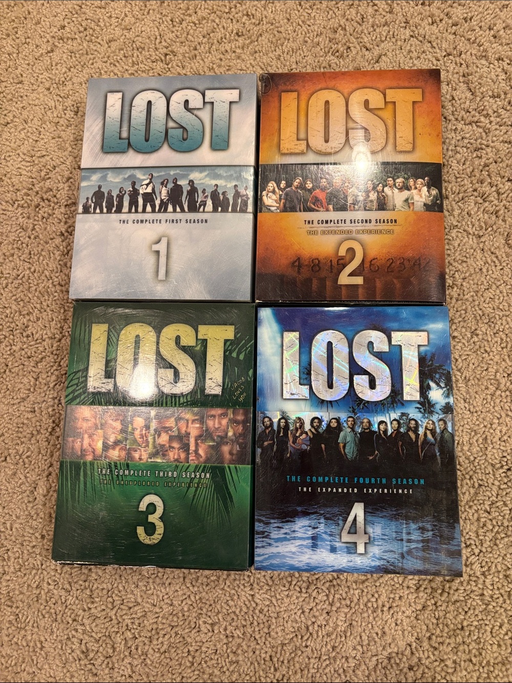 Lost: The Complete First-Fourth Seasons DVD Box Set - Multi-Color